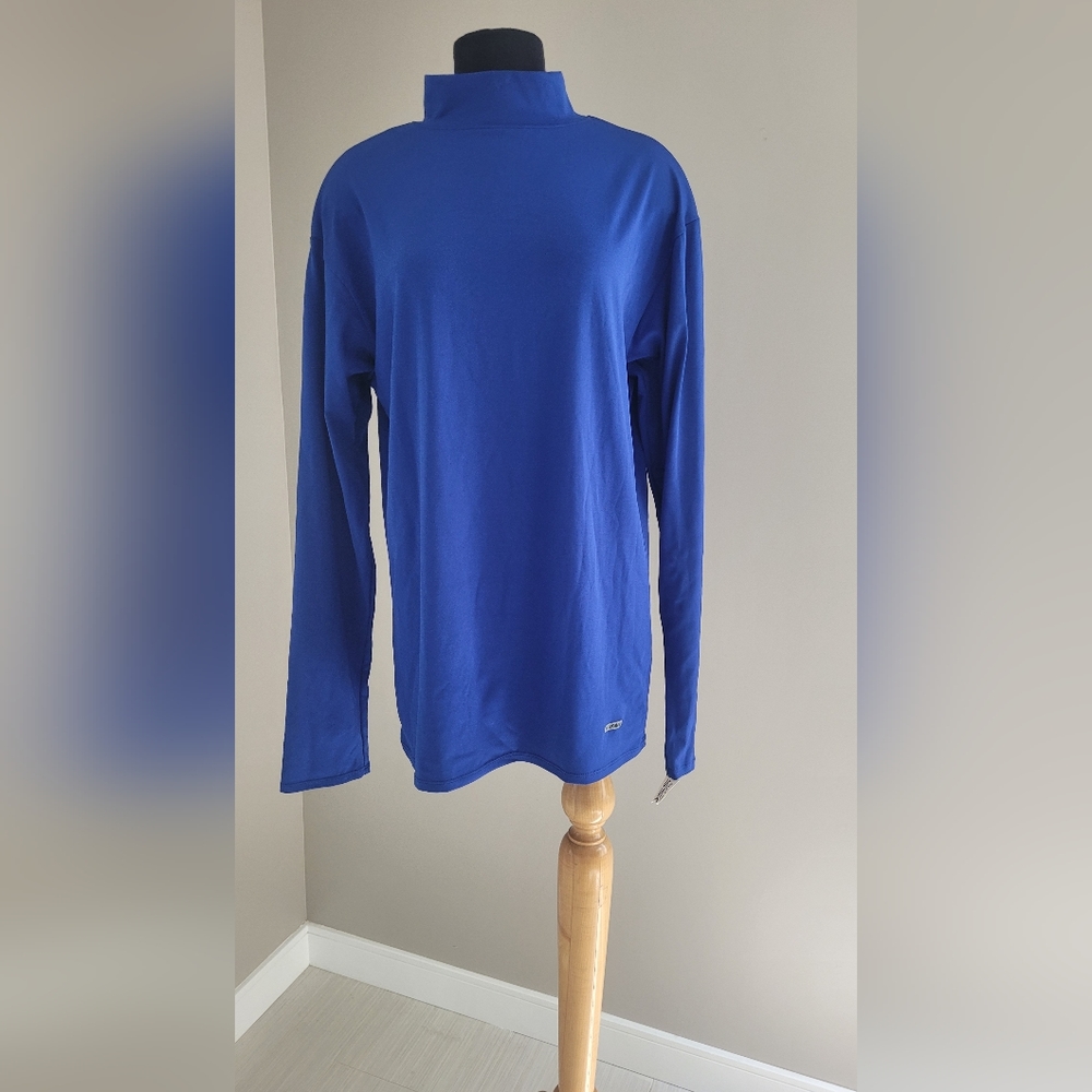 Russell Athletic Men's Dri Power Performance Long Sleeve Shirt New Royal Blue XL